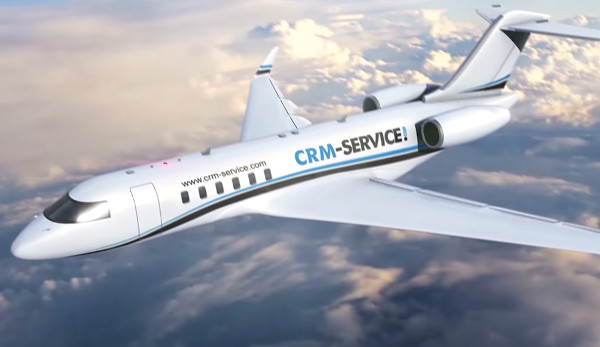 CRM Service Flugzeug